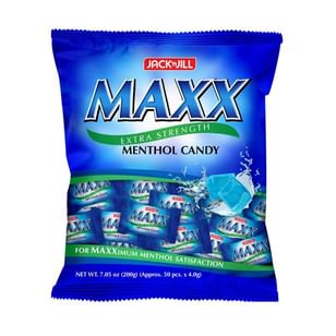 MAXX CANDY EXTRA MANTHOL 200 G X 50 PCS