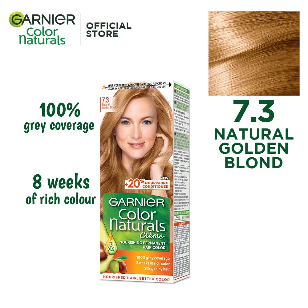 Garnier Color Naturals Creme 7.3, Blond Auriu Natural.