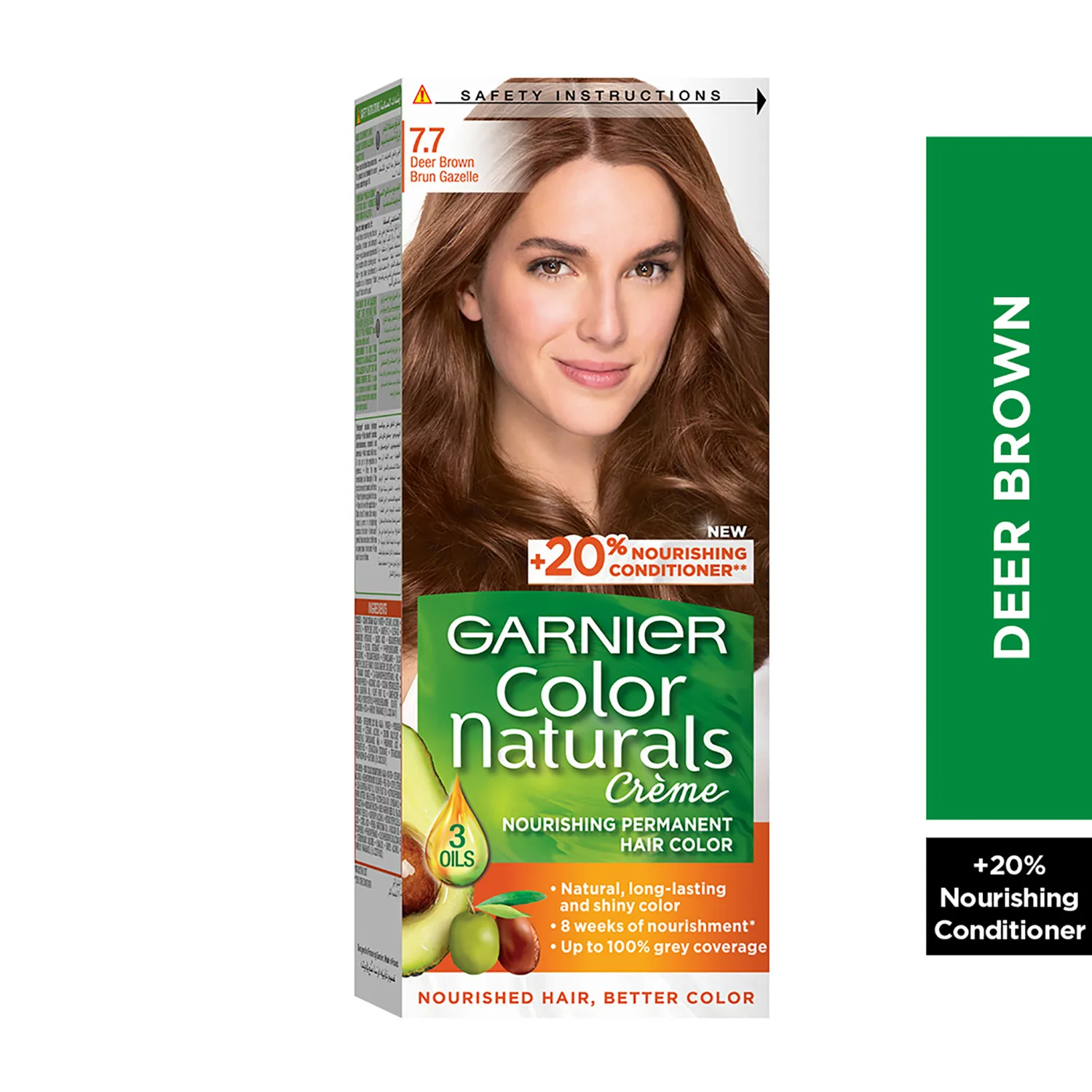 Garnier Color Naturals Hair Color - 7.7 Deer Brown
