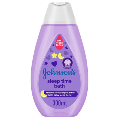 JOHNSON'S BABY SLEEP TIME BATH, 300ML
