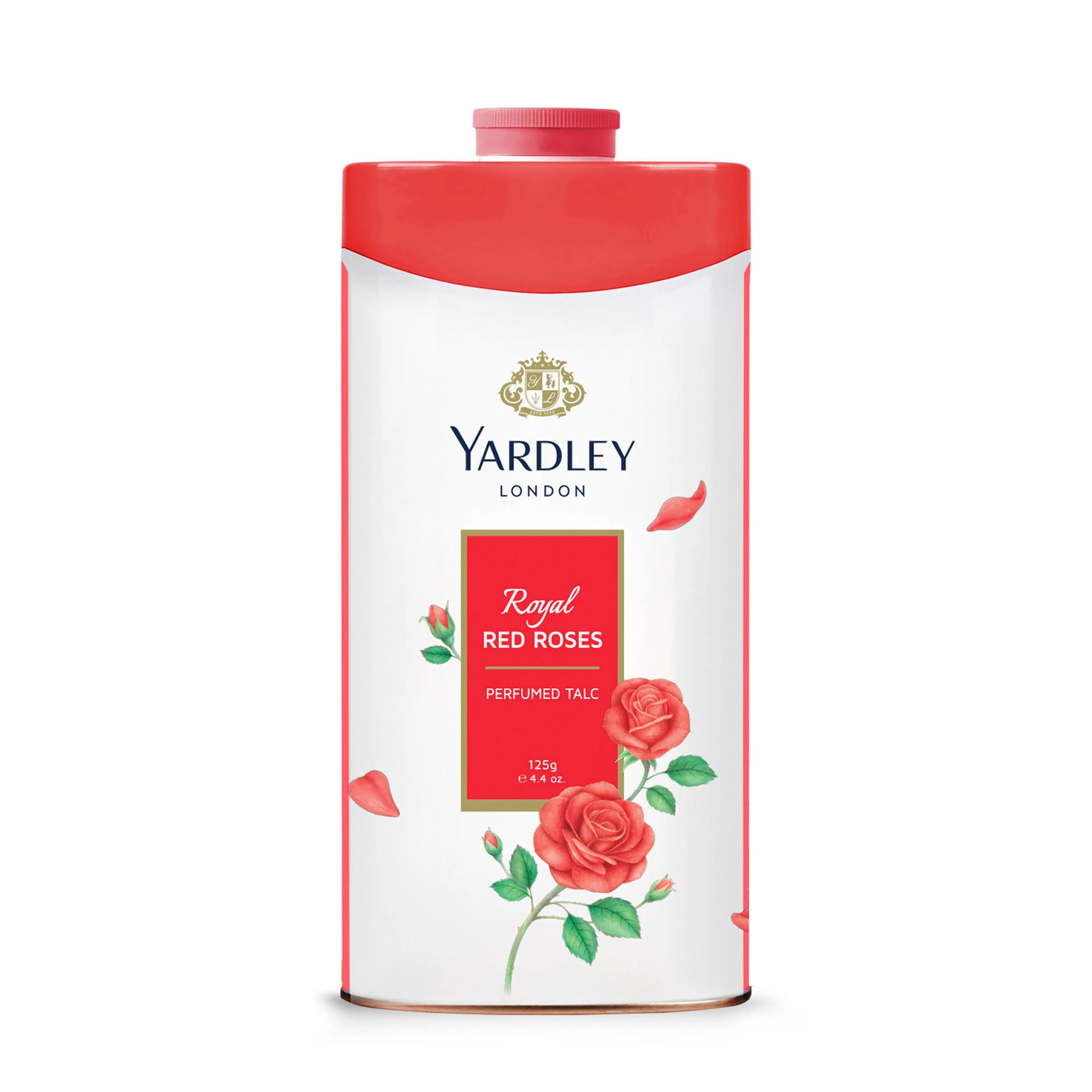 YARDLEY ROYAL RED ROSE PERFUMED TALC 125 G