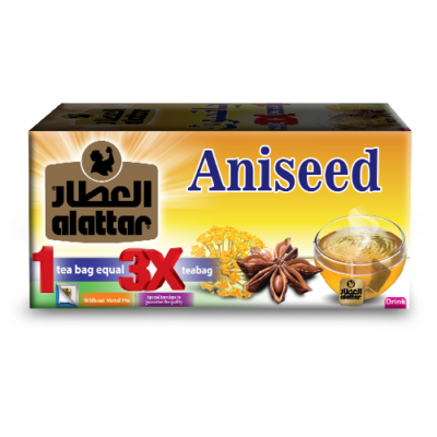 Alattar Aniseed Herbal Tea Bags, 20 Bags
