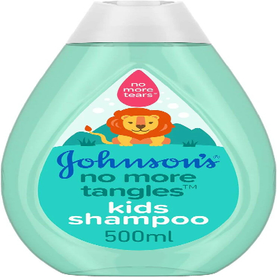 JOHNSON'S NO MORE TANGLES KIDS SHAMPOO 500ML