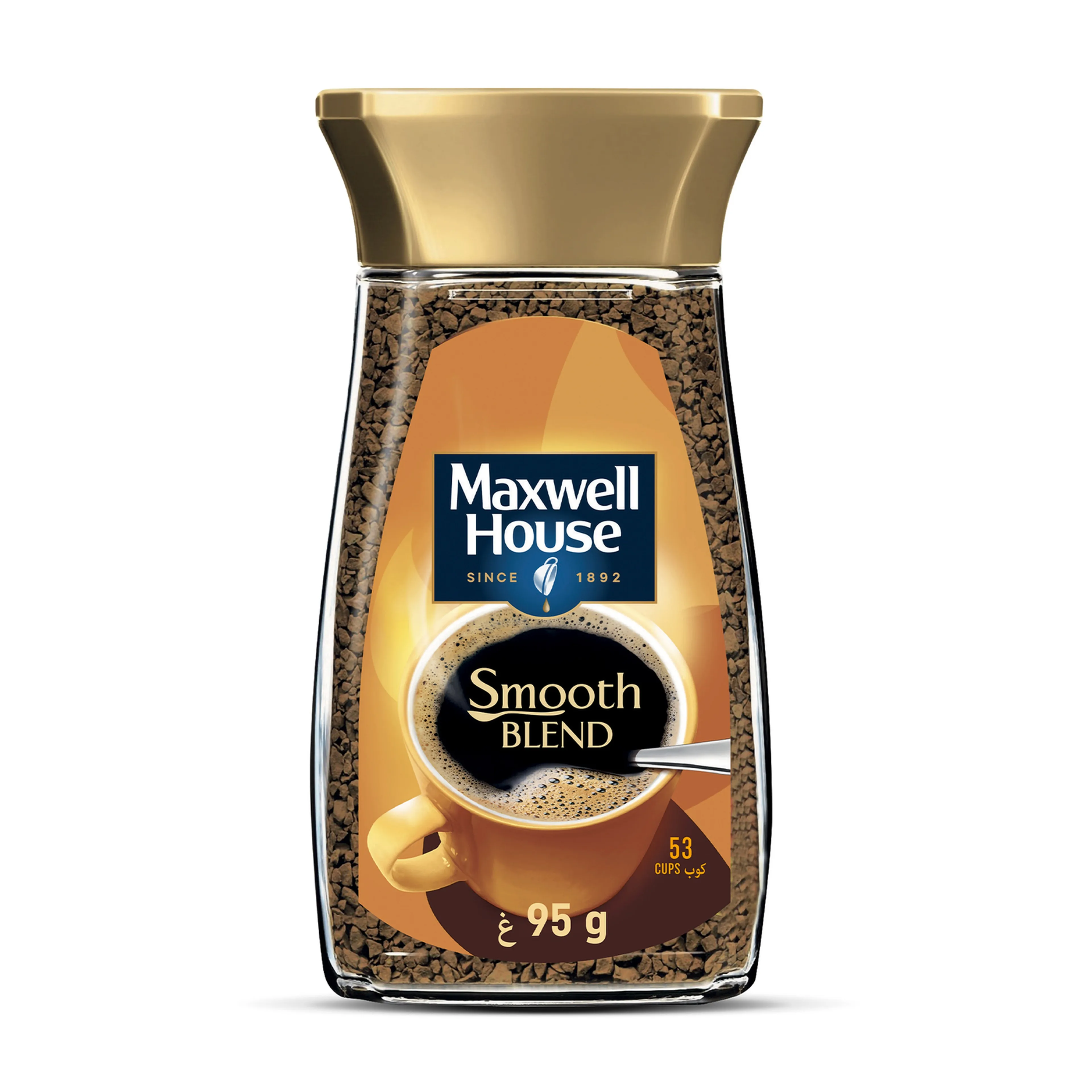 MAXWELL HOUSE SMOOTH BLEND INSTANT COFFEE, 95G