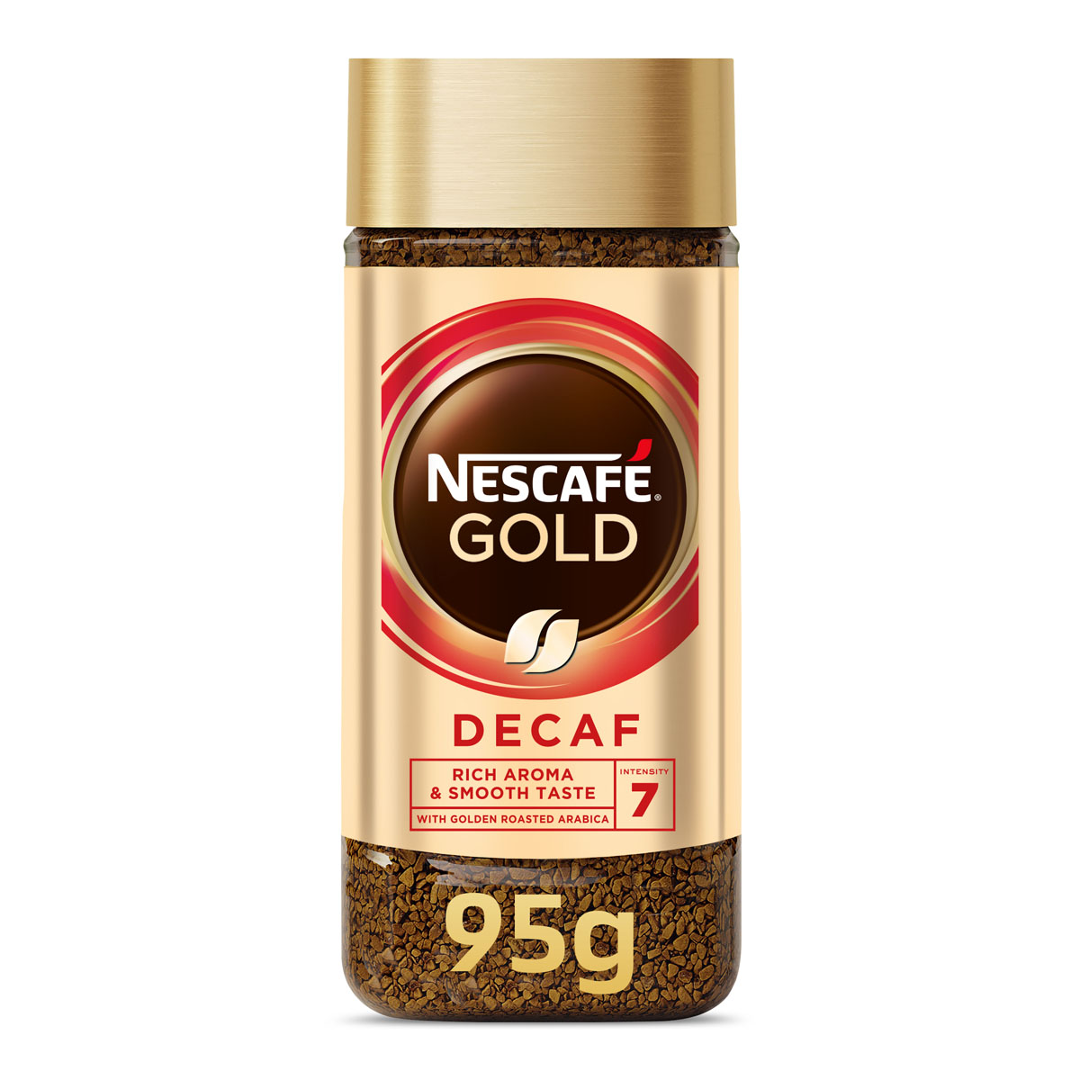 NESCAFE GOLD DECAF RICH AROMA & SMOOTH INSTANT COFFEE, 95G