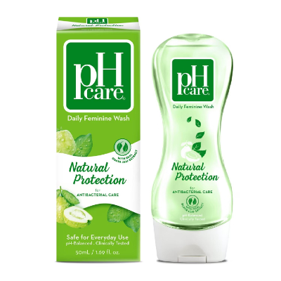 PH CARE NATURALS GUAVA FEMININE WASH,50 ML