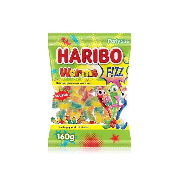 HARIBO CANDY FIZZ WORMS 160 G