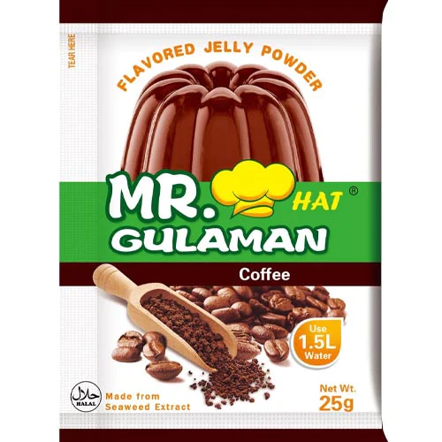 MR GULAMAN COFFEE FLAVOR JELLY POWDER, 25G