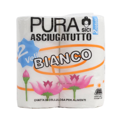 Pura Kitchen Towel Soft Giant Rolls 2 Rolls
