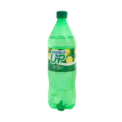 DOUBLE UP LEMON CARBONATED DRINK, 1L
