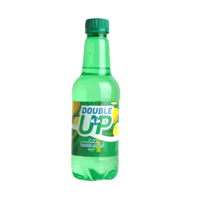 DOUBLE UP LEMON CARBONATED DRINK, 350ML
