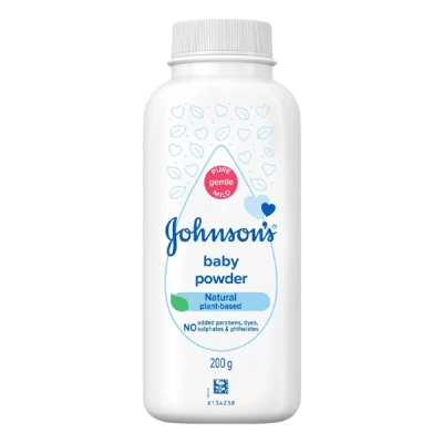 JOHNSON'S BABY NATURAL POWDER, 200G