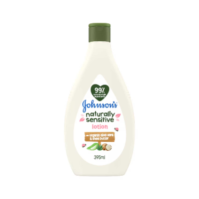 JOHNSON'S BABY NATURALLY SENSITIVE ALOE VERA LOTION 395 ML