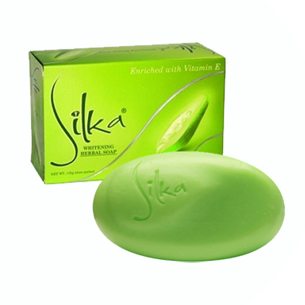 SILKA WHITENING SOAP GREEN PAPAYA 135 G