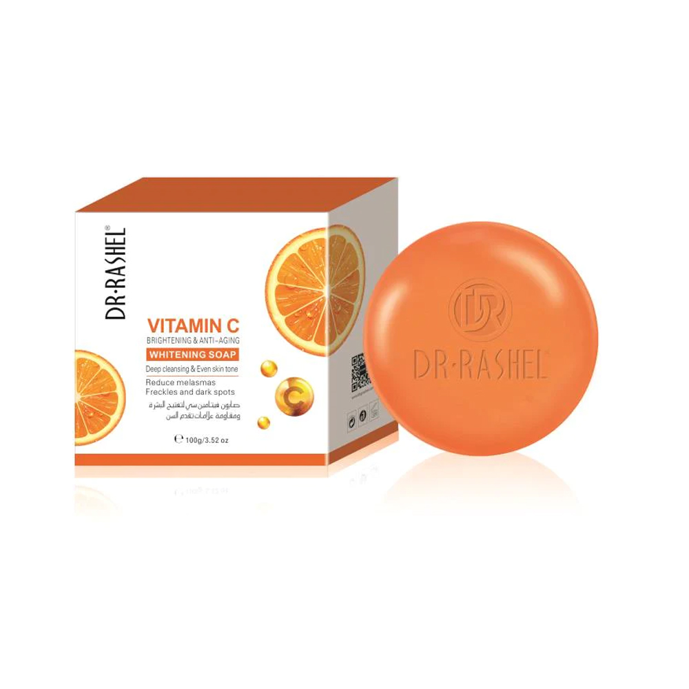 DR.RASHEL VITAMIN C WHITENING SOAP, 100G