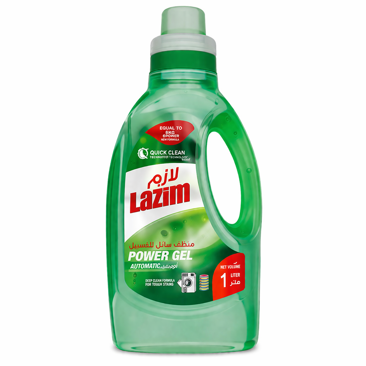 Lazim Green Power Gel, 1 Liter