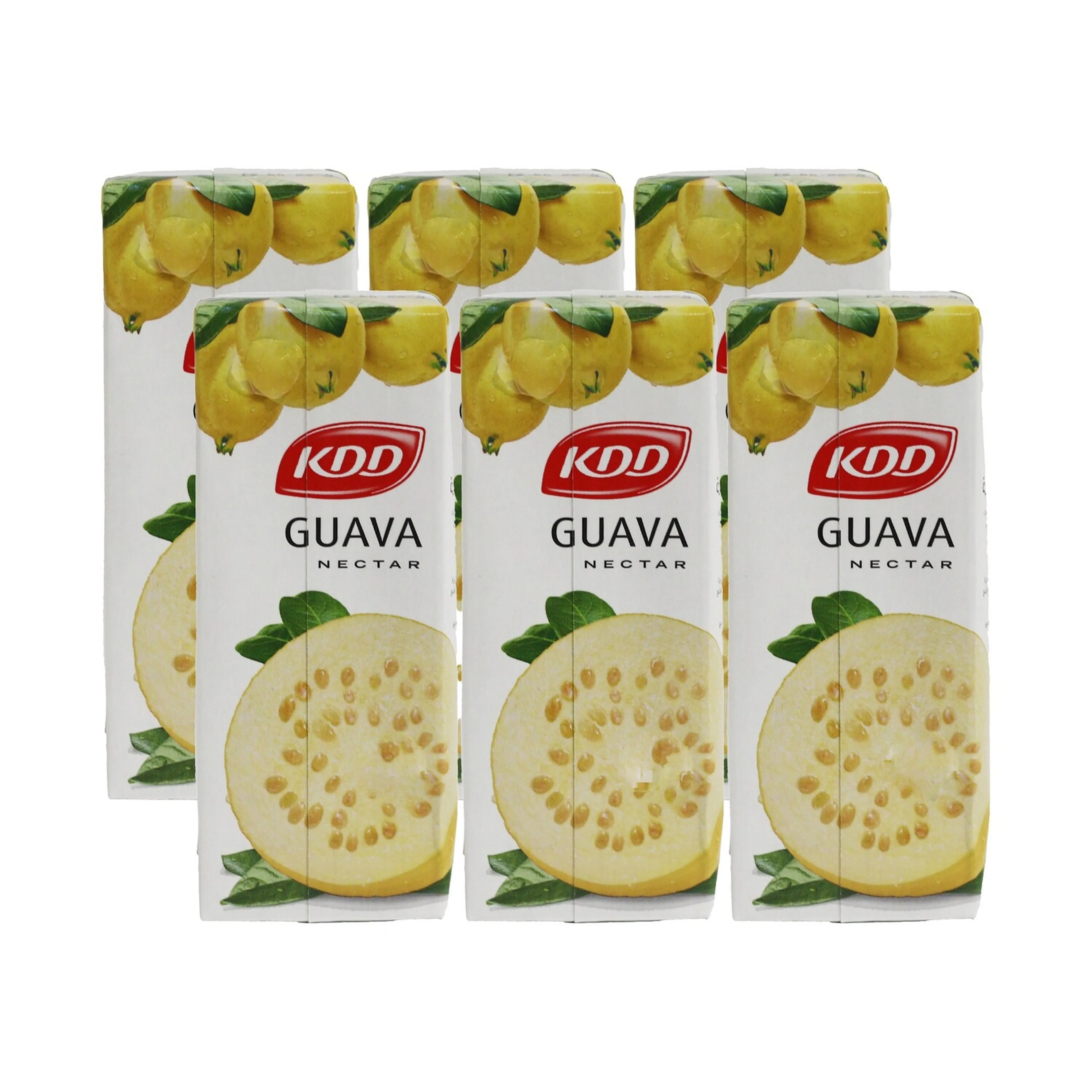 KDD GUAVA NECTAR, 6X250ML