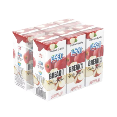 BREAK TIME APPLE DRINK 200 ML X6