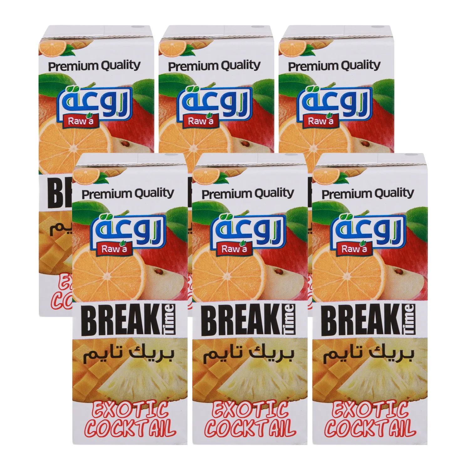 BREAK TIME EXOTIC COCKTAIL DRINK 200 ML X6