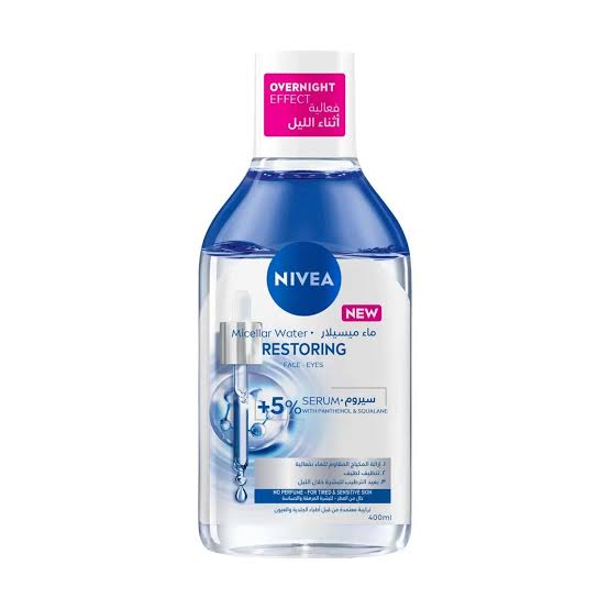 Nivea Micellar Water Restoring Makeup Remover, 400ML