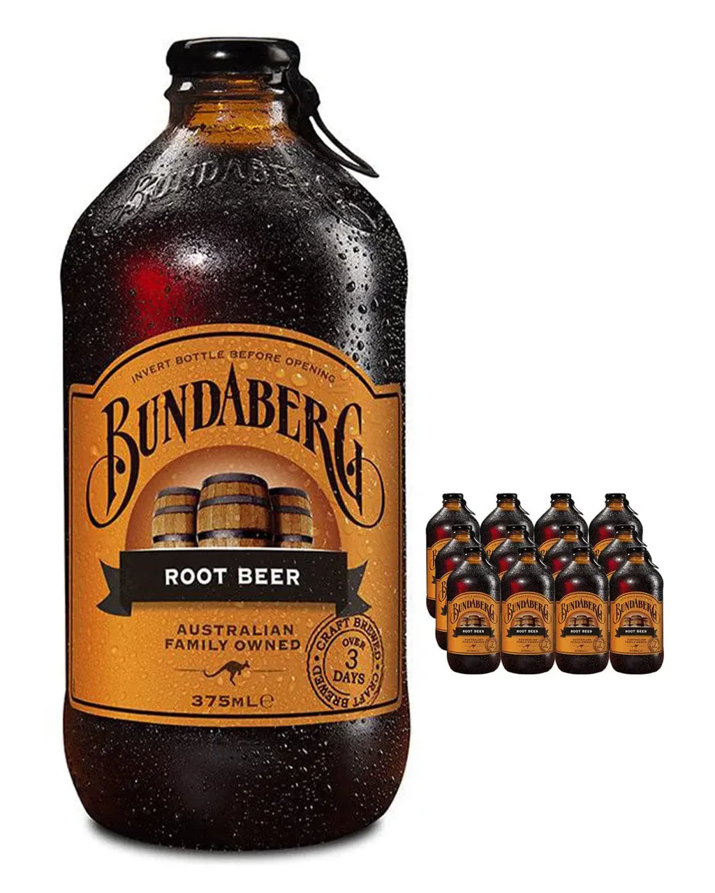 Bundaberg Root Beverage Flavored Drink, 375ML