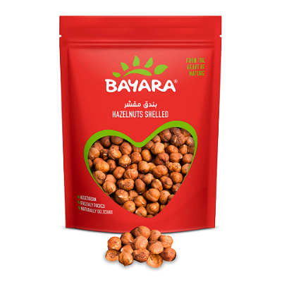 Bayara Hazelnuts Shelled, 200gm