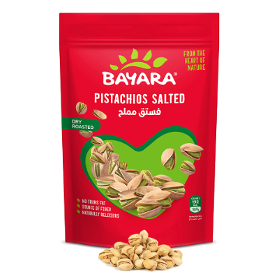Bayara Snacks Pistachios Salted 150 Gm