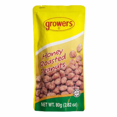 Growers Peanuts Honey Roasted 80gm
