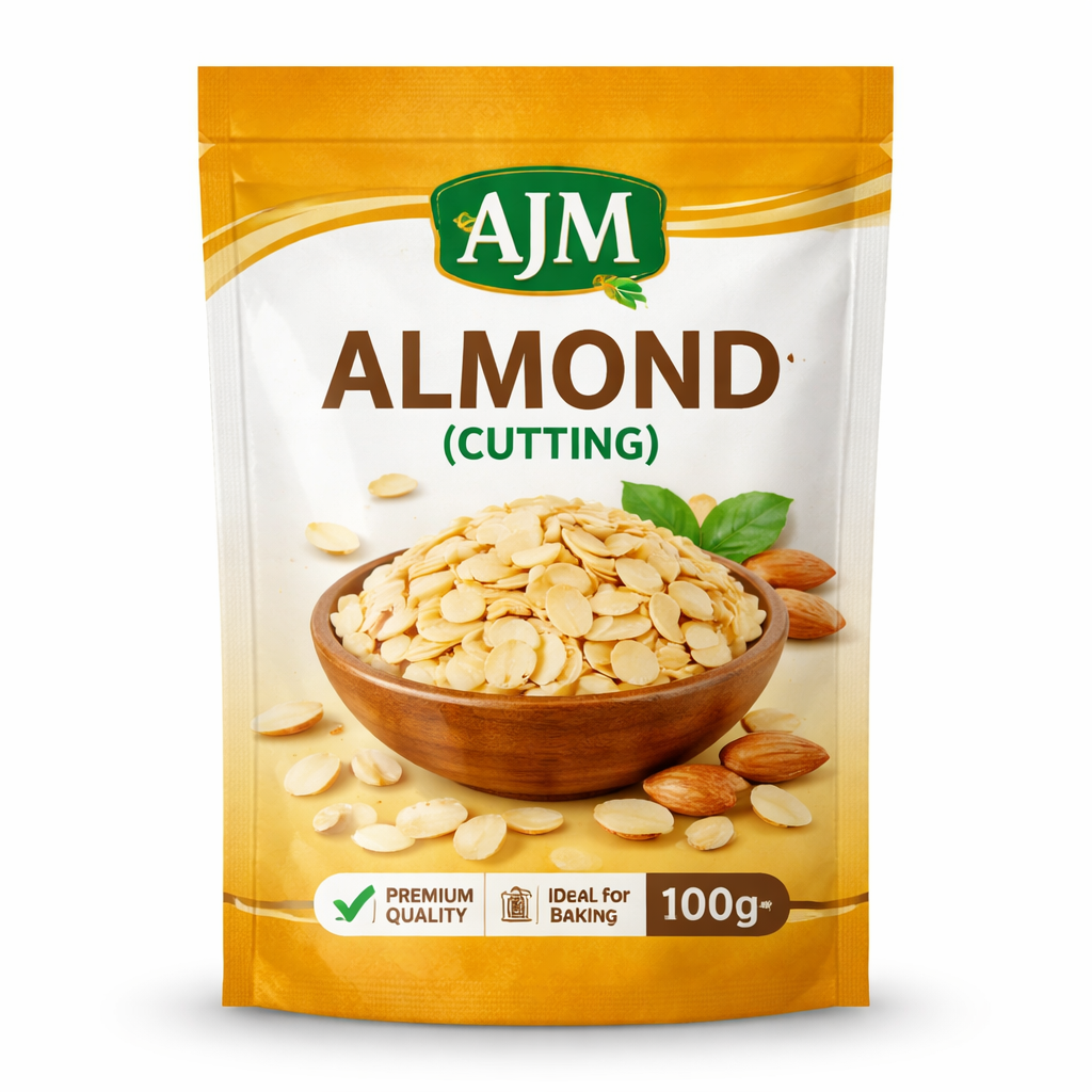 Ajm Almond (Cutting) 100GM