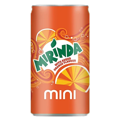 MIRINDA ORANGE MINI CAN 150ML