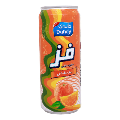 DANDY FIZZ ORANGE CARBONATED DRINK, 330ML