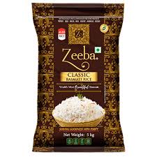 Zeeba Classic Basmati Rice, 5kg