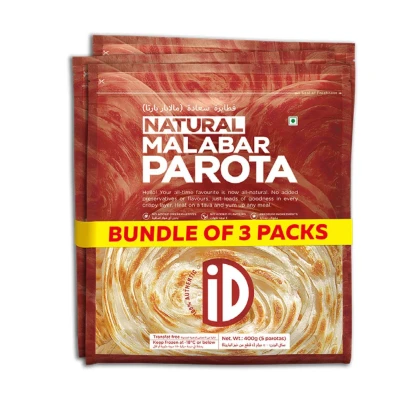 ID FRESH FROZEN NATURAL MALABAR PAROTA 400 G