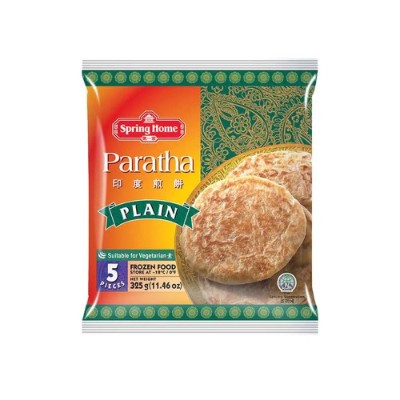 SPRING HOME FROZEN PLAIN PARATHA, 5 PIECES, 325G