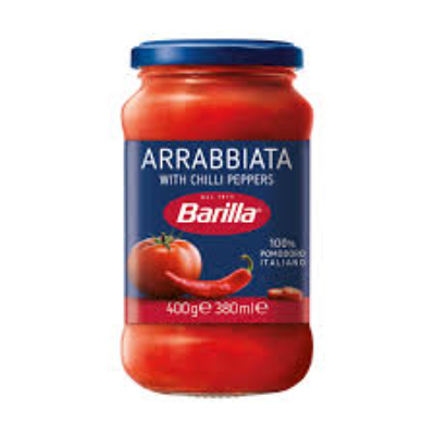 Barilla Arrabbiata Tomato Sauce With Chilli Peppers, 400gm
