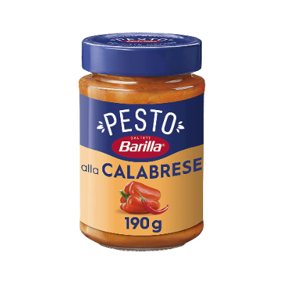 "Barilla Pesto Calabrese 190 Gm