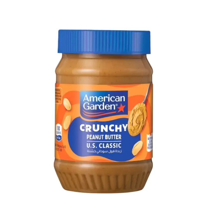 American Harvest Peanut Butter Crunchy 510 GM