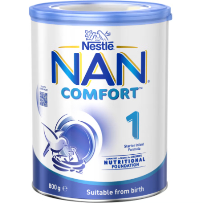 Nan Comfort Stage 1 Infant Formula, 800g