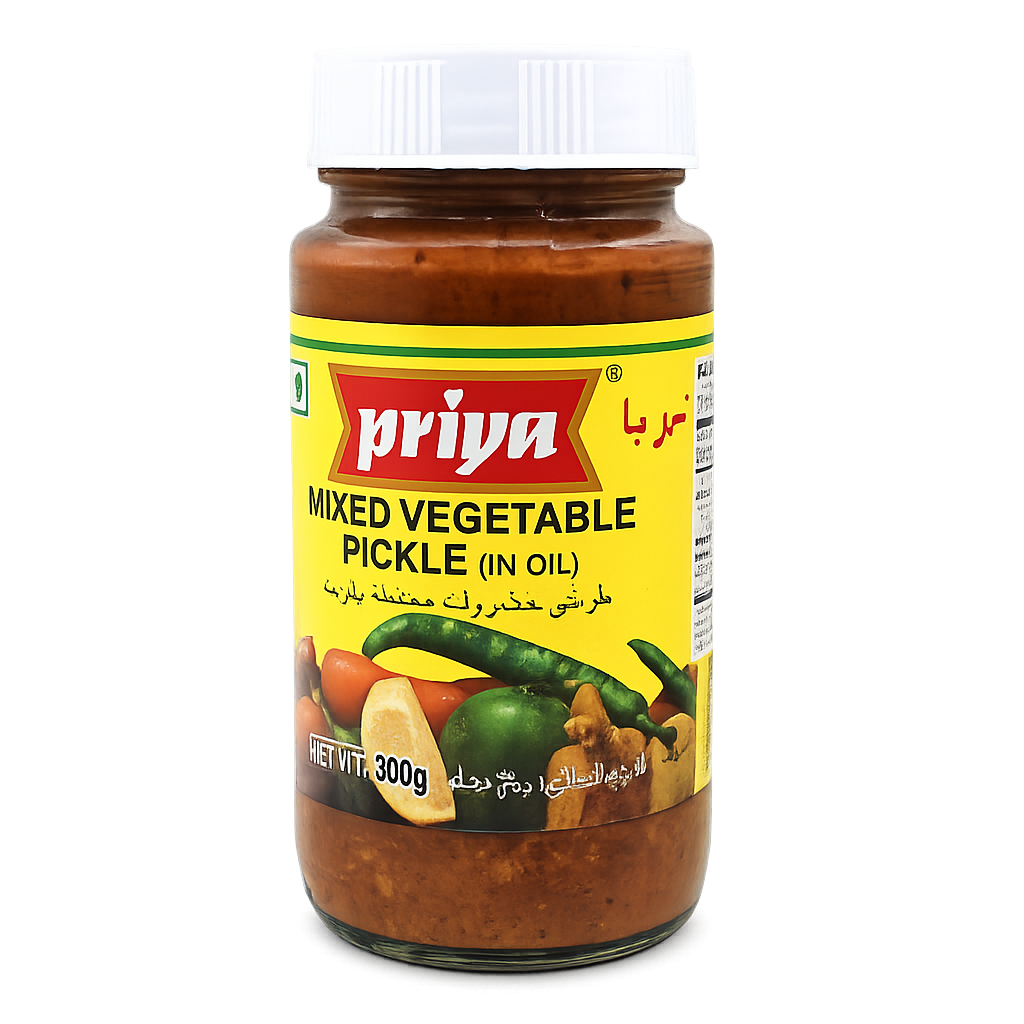 Priya Mixed Vegetable Pickle in Oil, 300gm