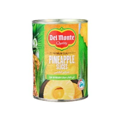 Delmonte Sliced Pineapple in Syrup, 435gm