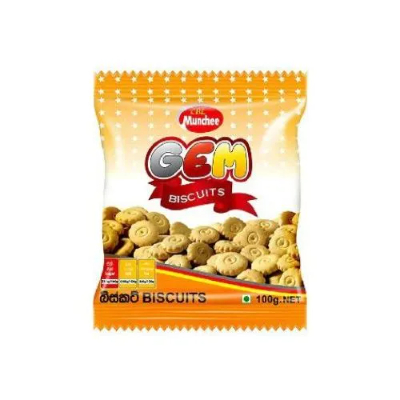 MUNCHEE GEM BISCUITS 100 GM