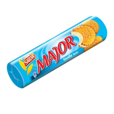 SAIDA BISCUITS VANILLA MAJOR, 170G
