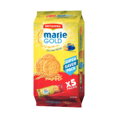BRITANNIA MARIE GOLD BISCUITS, 154G