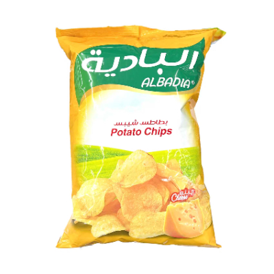 Al Badia Cheese Potato Chips 150 Gm