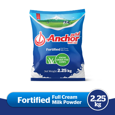 Anchor Full Cream Milk Powder Pouch, 2.25kg