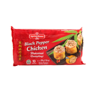 SPRING HOME BLACK PEPPER CHICKEN SHAOMAI 200 G