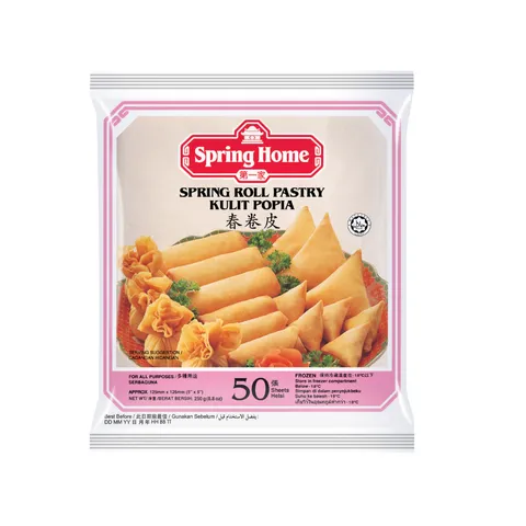 Spring Home Spring Roll Pastry 5 Inch (50 Sheets), 250gm