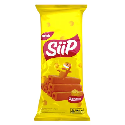 Richeese Siip Cheese Flavour 28gm