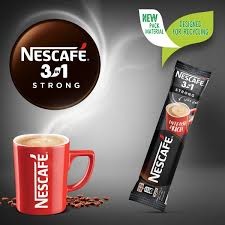 Nescafe Strong 3 in 1 Instant Coffee, 20gm