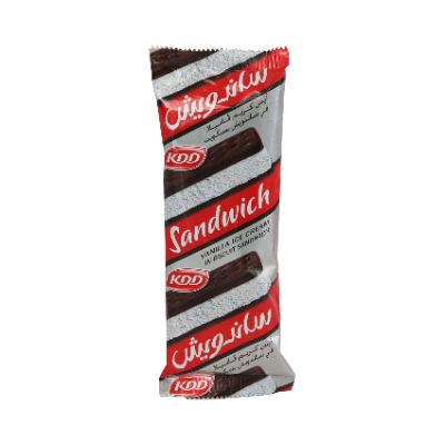 Kdd Vanilla Sandwich ICE Cream, 77ML